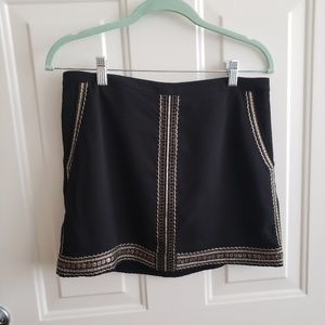 Madewell Embellished Mini Skirt
